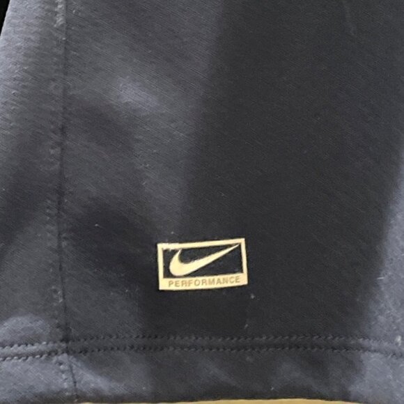 NIKE SHIRT ATHLETIC MEN ADULT XL BLUE ACTIVEWEAR DRY FIT  1/4 ZIP UP TRACK - Picture 8 of 10